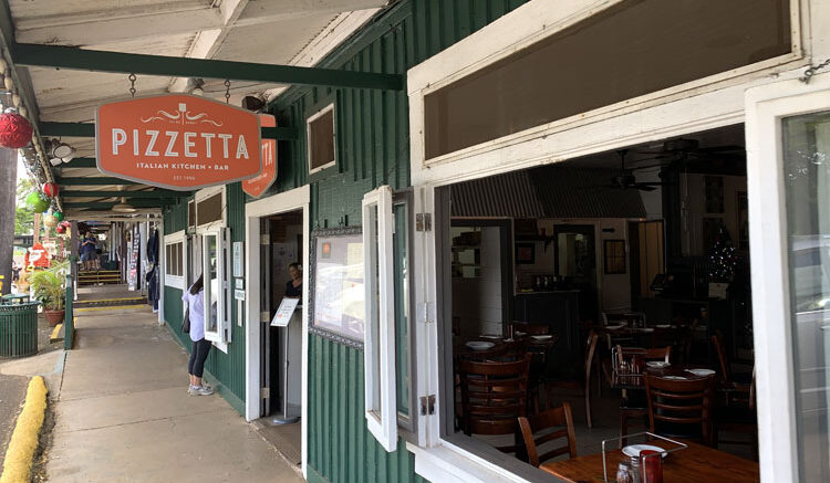 Pizzetta in Old Koloa Town