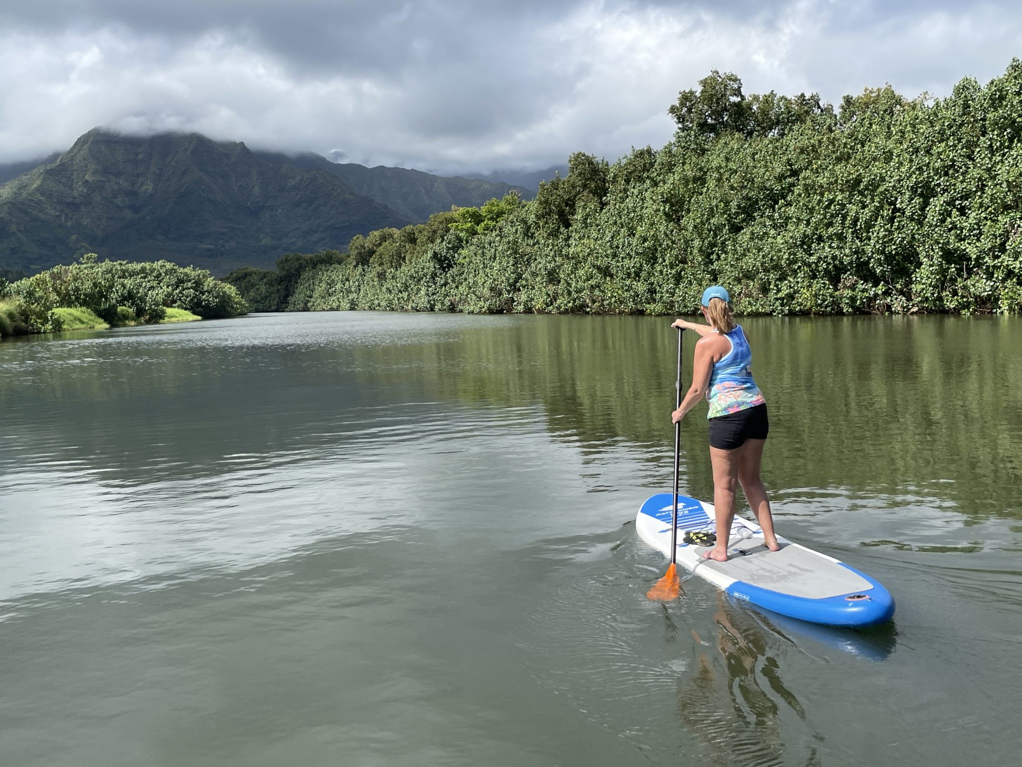 Paddle Boarding the Hanalei River Travel Poipu
