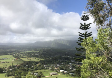 The vista from the Nounou Trail