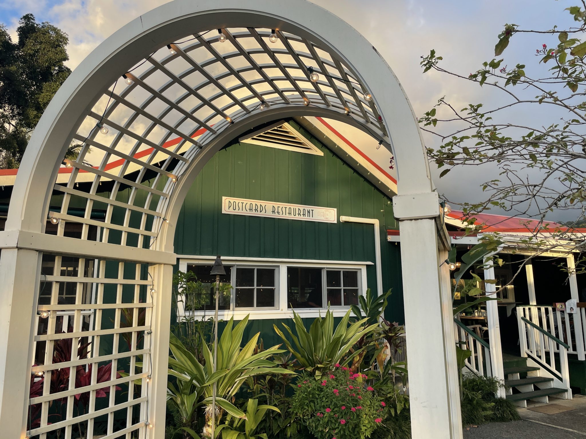 Postcards Restaurant in Hanalei Travel Poipu